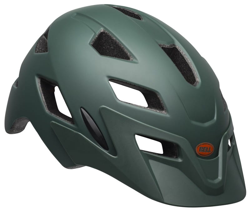 Kask dziecięcy BELL SIDETRACK matte dark green orange roz. Uniwersalny (47–54 cm) (NEW)