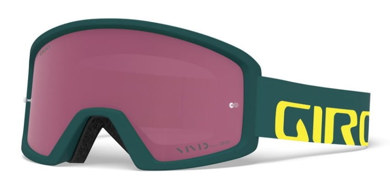 Gogle GIRO TAZZ MTB true spruce citron (Szyba kolorowa VIVID-Carl Zeiss TRAIL + Szyba Przeźroczysta 99% S0) (DWZ)