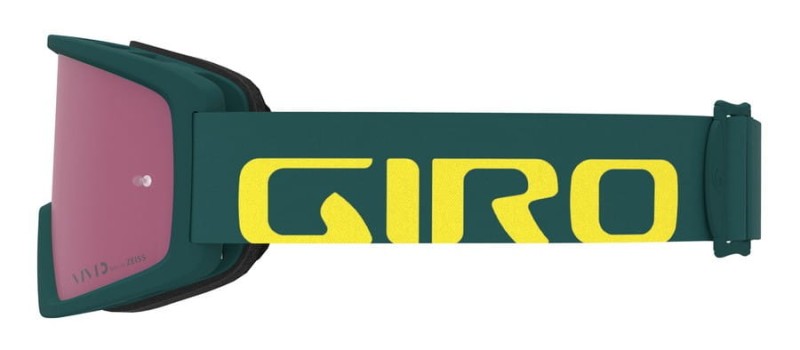Gogle GIRO TAZZ MTB true spruce citron (Szyba kolorowa VIVID-Carl Zeiss TRAIL + Szyba Przeźroczysta 99% S0) (DWZ)