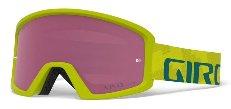 Gogle GIRO TAZZ MTB citron fanatic (Szyba kolorowa VIVID-Carl Zeiss TRAIL + Szyba Przeźroczysta 99% S0) (DWZ)