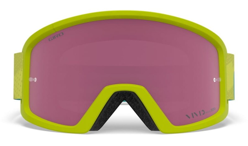Gogle GIRO TAZZ MTB citron fanatic (Szyba kolorowa VIVID-Carl Zeiss TRAIL + Szyba Przeźroczysta 99% S0) (DWZ)