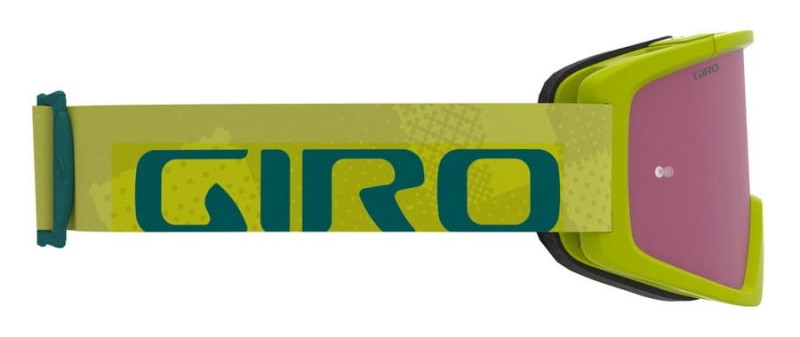 Gogle GIRO TAZZ MTB citron fanatic (Szyba kolorowa VIVID-Carl Zeiss TRAIL + Szyba Przeźroczysta 99% S0) (DWZ)