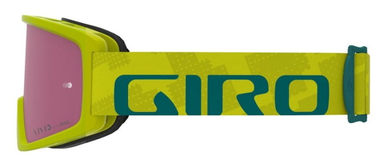 Gogle GIRO TAZZ MTB citron fanatic (Szyba kolorowa VIVID-Carl Zeiss TRAIL + Szyba Przeźroczysta 99% S0) (DWZ)