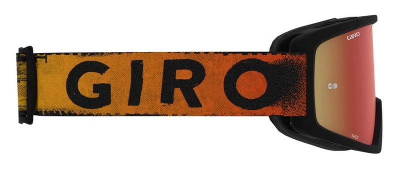 Gogle GIRO TAZZ MTB black red hypnotic (Szyba kolorowa AMBER SCARLET trail + Szyba Przeźroczysta 99% S0) (DWZ)