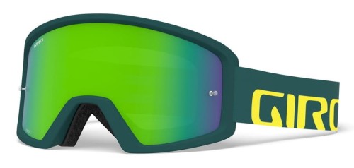 Gogle GIRO TAZZ MTB true spruce citron (Szyba kolorowa LODEN GREEN + Szyba Przeźroczysta 99% S0) (DWZ)