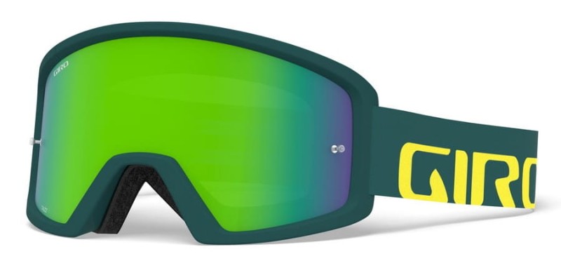 Gogle GIRO TAZZ MTB true spruce citron (Szyba kolorowa LODEN GREEN + Szyba Przeźroczysta 99% S0) (DWZ)