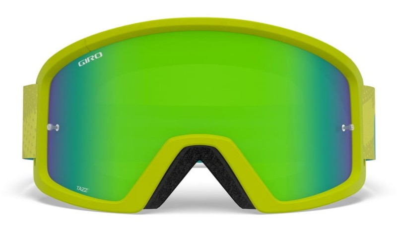 Gogle GIRO TAZZ MTB citron fanatic (Szyba kolorowa LODEN GREEN + Szyba Przeźroczysta 99% S0) (DWZ)