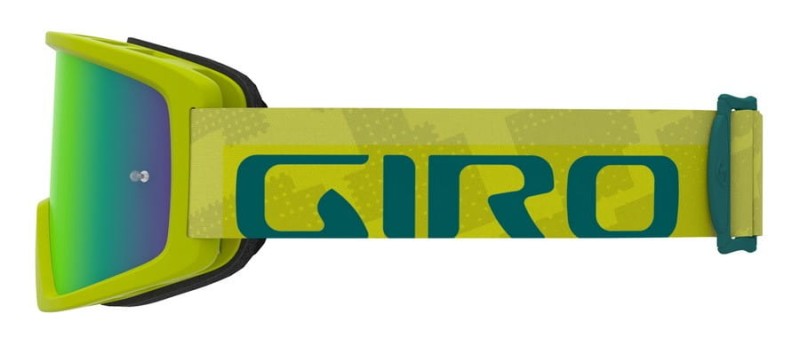 Gogle GIRO TAZZ MTB citron fanatic (Szyba kolorowa LODEN GREEN + Szyba Przeźroczysta 99% S0) (DWZ)