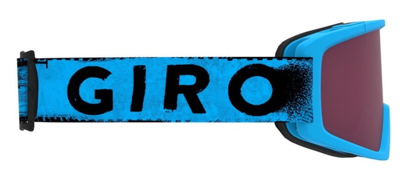 Gogle GIRO BLOK MTB blue hypnotic (Szyba Niebieka Lutrzana VIVID-Carl Zeiss TRAIL + Szyba Przeźroczysta 99% S0) (DWZ)