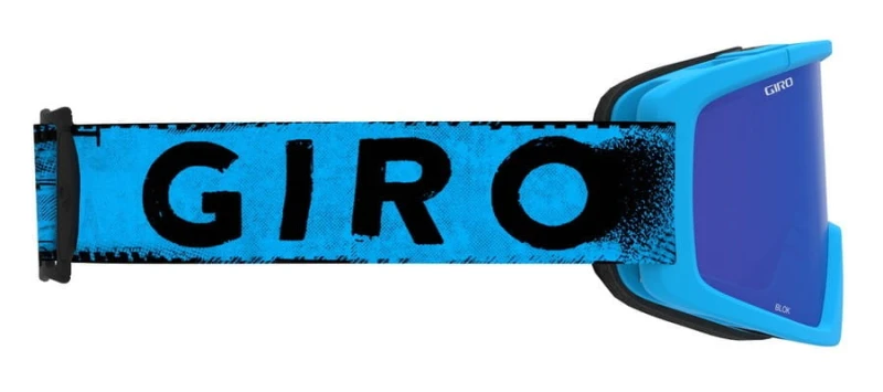 Gogle GIRO BLOK MTB blue hypnotic (Szyba Niebieska Lustrzana COBALT BLUE S3 0,8-18% + Szyba Przeźroczysta S0 99%) (DWZ)