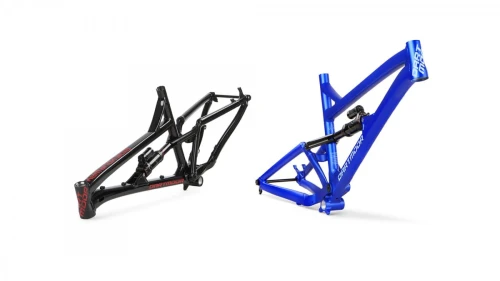 Rama Blackbird 27.5, bez dampera, pod damper 230x65mm, Boost, Space Blue mat, XLarge