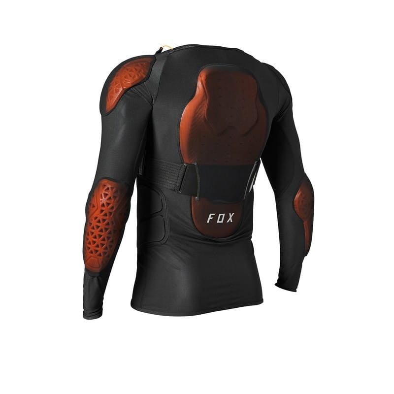 KOSZULKA Z OCHRANIACZAMI FOX JUNIOR BASEFRAME PRO D3O BLACK YL