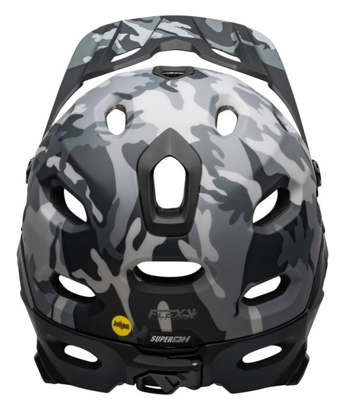 Kask full face BELL SUPER DH MIPS SPHERICAL matte gloss black camo roz. L (58–62 cm) (NEW)