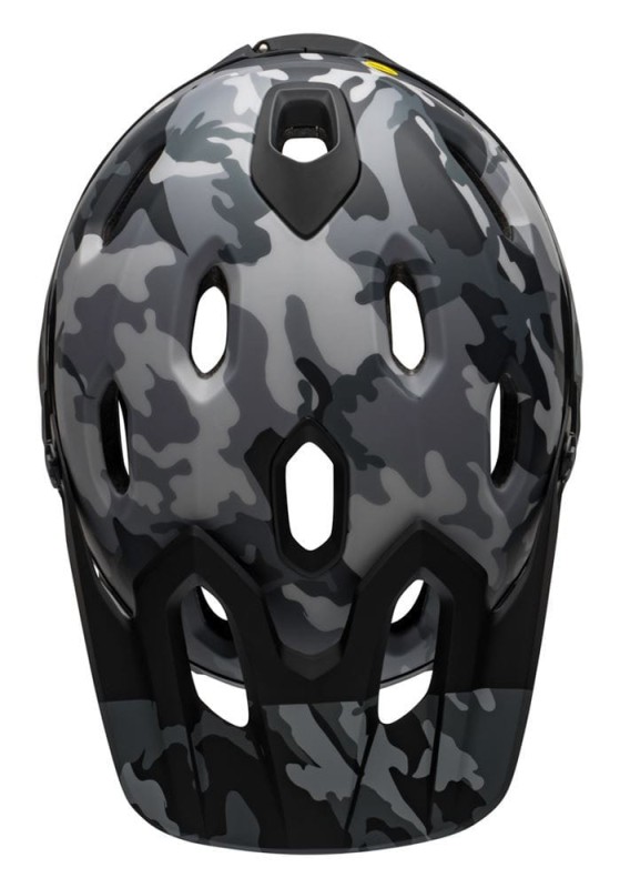 Kask full face BELL SUPER DH MIPS SPHERICAL matte gloss black camo roz. L (58–62 cm) (NEW)
