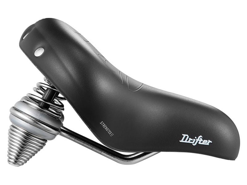 Siodło SELLEROYAL PREMIUM RELAXED 90st. DRIFTER SMALL STRENGTEX unisex żelowe + sprężyny czarne (NEW 2023)