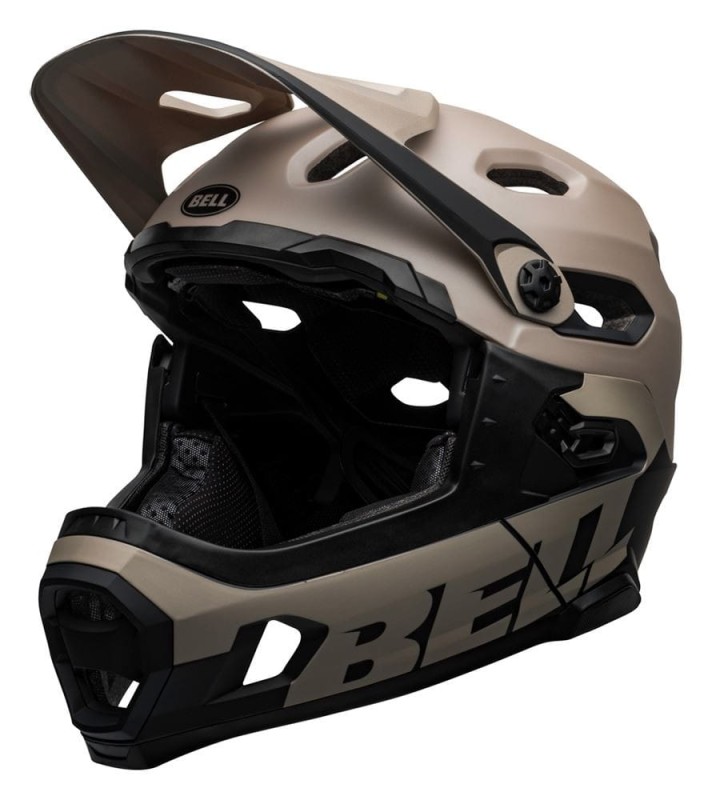 Kask full face BELL SUPER DH MIPS SPHERICAL matte gloss sand black roz. L (58–62 cm) (NEW)