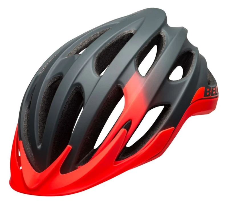 Kask mtb BELL DRIFTER matte gloss gray infrared roz. S (52–56 cm) (NEW)