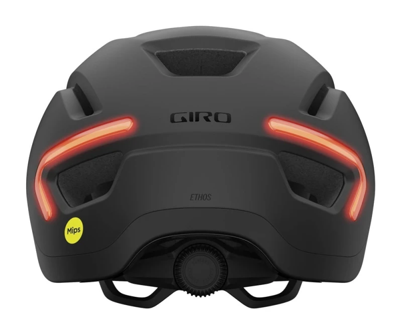 Kask miejski GIRO ETHOS INTEGRATED MIPS LED matte black roz. M (55-59 cm) (NEW)
