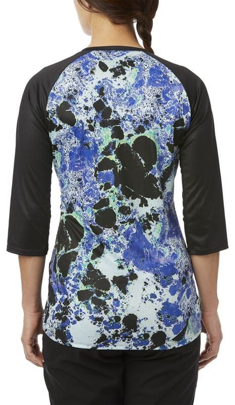 Koszulka damska GIRO ROUST 3/4 JERSEY krótki rękaw blue marble roz. S (NEW)