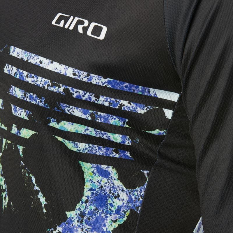 Koszulka damska GIRO ROUST 3/4 JERSEY krótki rękaw blue marble roz. S (NEW)