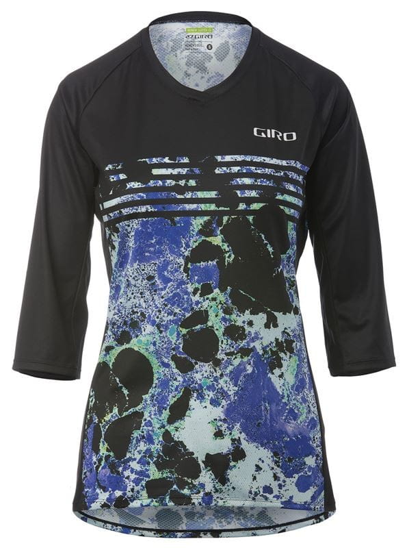 Koszulka damska GIRO ROUST 3/4 JERSEY krótki rękaw blue marble roz. S (NEW)