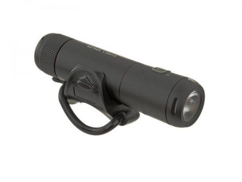 Lampa przednia AUTHOR QUANTUM 1000lm USB czarna