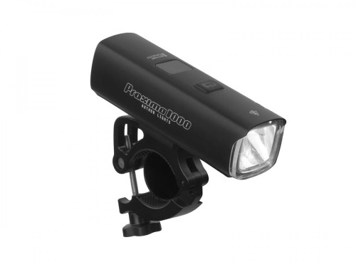 Lampa przednia AUTHOR PROXIMA 1000lm USB czarna