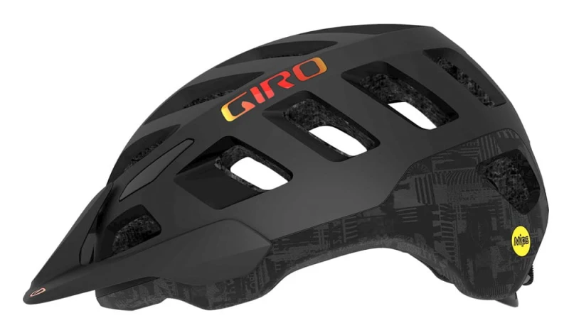 Kask mtb GIRO RADIX matte black hypnotic roz. S (51-55 cm) (NEW)