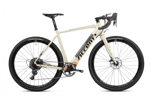 Rower elektryczny eGRAVEL 28" E-FURIOUS M800 piaskowy, M