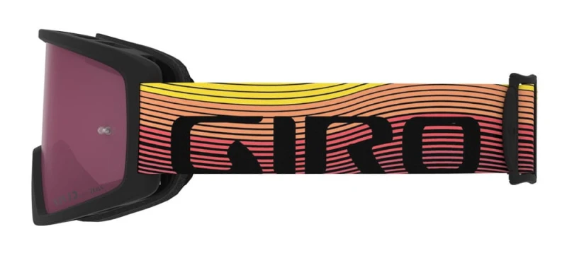 Gogle GIRO BLOK MTB orange heatwave (Szyba Czerwona Lustrzana VIVID-Carl Zeiss TRAIL + Szyba Przeźroczysta 99% S0) (DWZ)