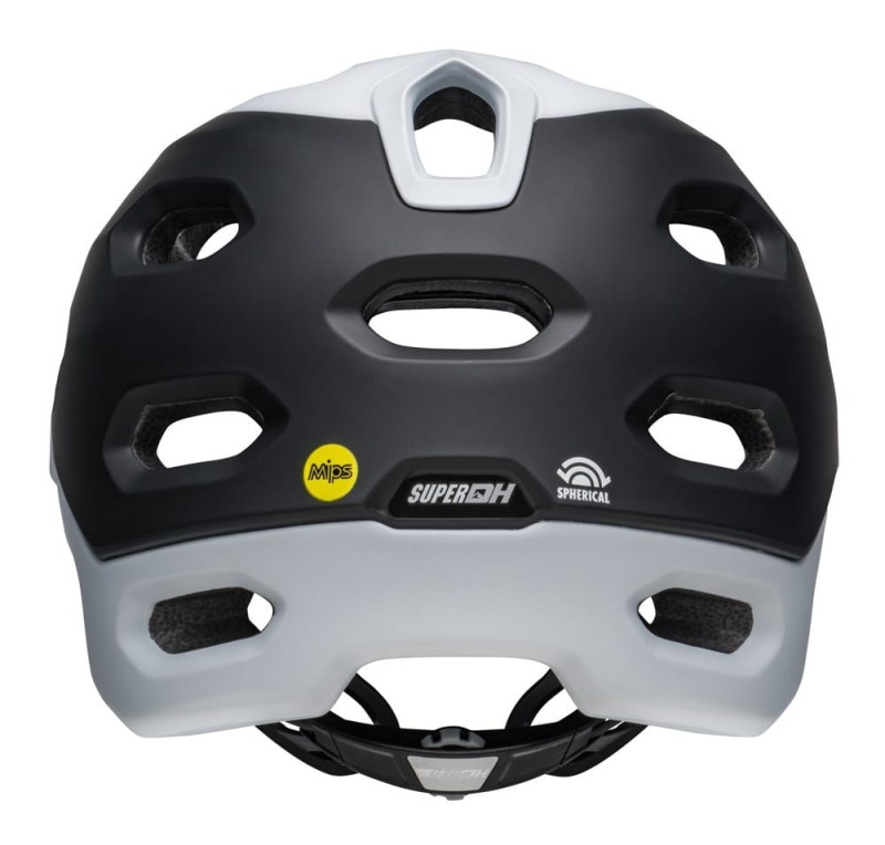 Kask full face BELL SUPER DH MIPS SPHERICAL matte black white roz. L (59-63 cm) (NEW)