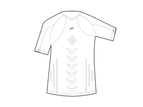 Koszulka męska FUSE STAYCOOL Megalight 140 T-Shirt / XXL biała