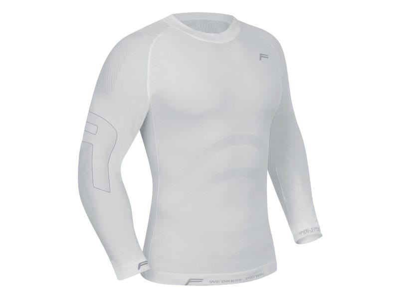 Koszulka męska FUSE ALLSEASON Megalight 200 długi rękaw / XL biała