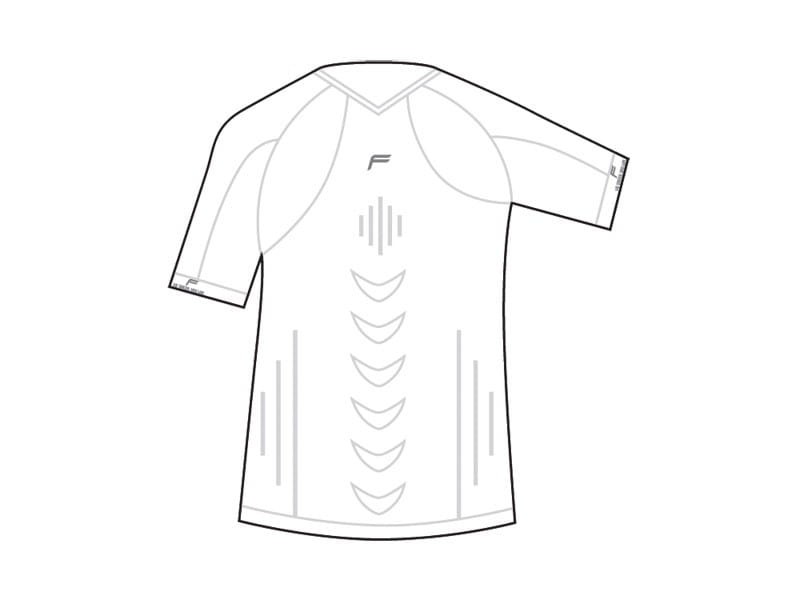 Koszulka męska FUSE ALLSEASON Megalight 200 T-Shirt / XL biała