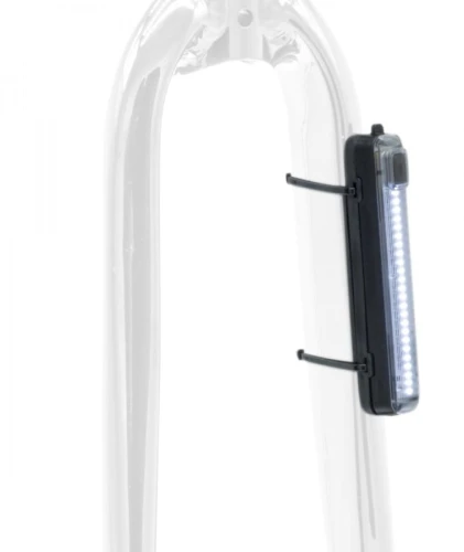 Lampa przednia AUTHOR STAKE L USB 40lm, światło bezpieczeństwa