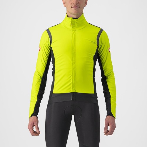 Kurtka kolarska Alpha RoS 2, electric lime/dark gray-dark gray, rozmiar L