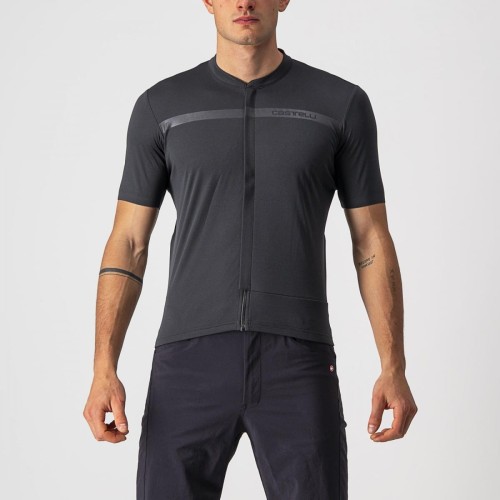 Koszulka kolarska Unlimited Allroad, dark gray, rozmiar M