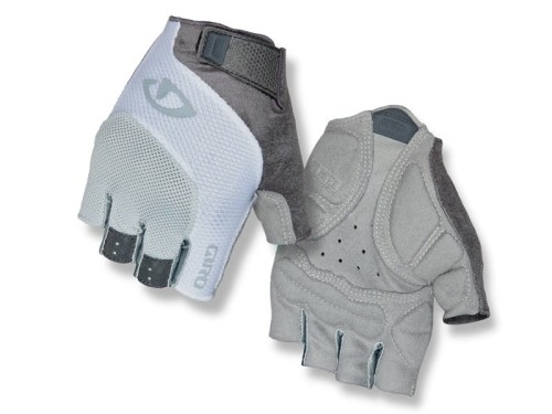 Rękawiczki damskie GIRO TESSA GEL krótki palec grey white roz. S (obwód dłoni 155-169 mm / dł. dłoni 160-169 mm) (NEW)