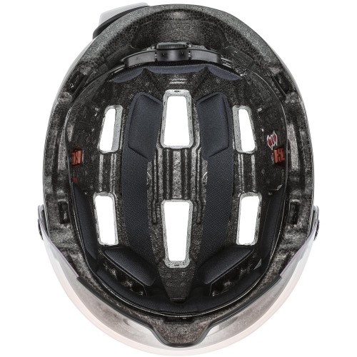 Kask uvex rush visor