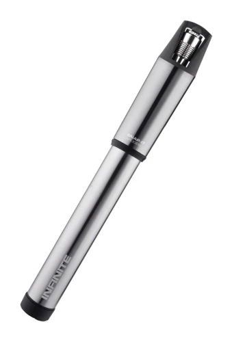 Pompka ręczna BIRZMAN Infinite Apogee MTB (Presta/Schrader), 90psi/6.2bar, Długość 255mm, CNC, Grafitowa