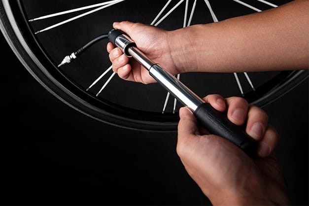 Pompka ręczna BIRZMAN Velocity MTB Black (Presta/Schrader), 90psi/6.2bar, Długość 183mm, CNC, Czarna