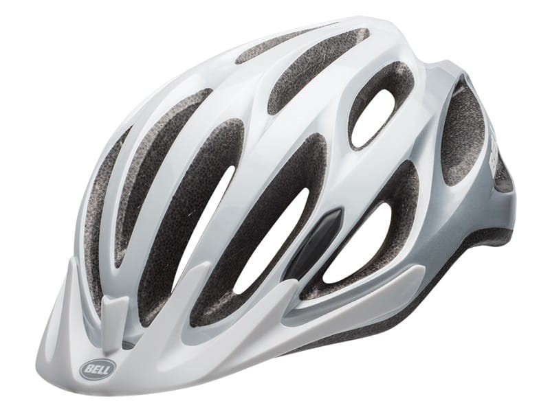 Kask mtb BELL TRAVERSE gloss white silver roz. Uniwersalny (54–61 cm) (NEW)