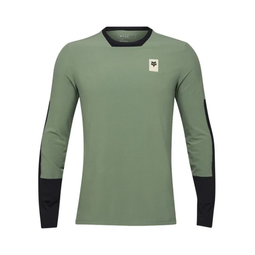 KOSZULKA ROWEROWA Z DŁUGIM RĘKAWEM FOX DEFEND THERMAL BLACK M