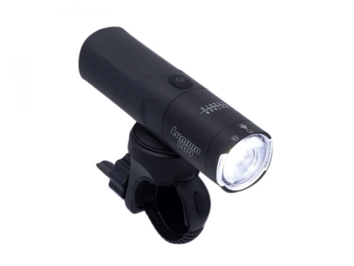 Lampa przednia AUTHOR LUMINA 800lm USB czarna