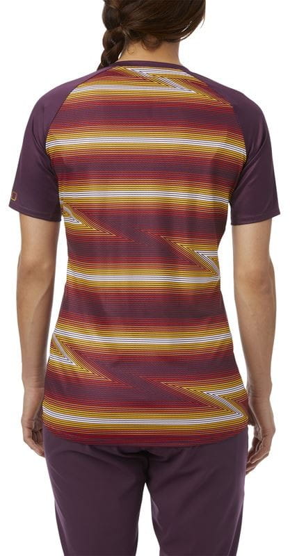 Koszulka damska GIRO ROUST JERSEY krótki rękaw dusty purple heatwaves roz. S (GIRO STUDIO 2) (DWZ)