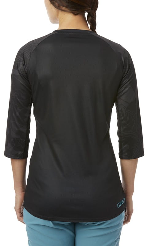 Koszulka damska GIRO ROUST JERSEY 3/4 rękaw black floral roz. S (DWZ)