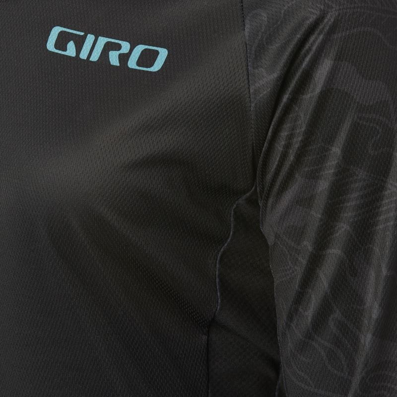 Koszulka damska GIRO ROUST JERSEY 3/4 rękaw black floral roz. S (DWZ)