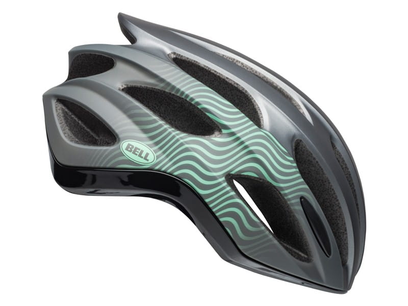 Kask szosowy BELL FORMULA tsunami matte gloss gunmetal mint black roz. L (58-62 cm) (DWZ)