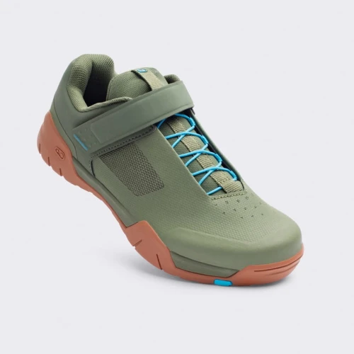 BUTY CRANKBROTHERS MALLET E SPEEDLACE GREEN BLUE - GUM OUTSOLE 11.5 (45 EU)