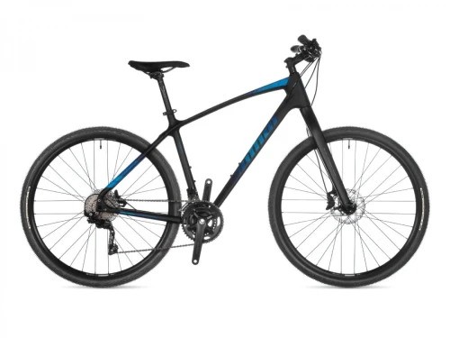 AVION 22" Carbon-Blue, widelec Black, rower AUTHOR 2025